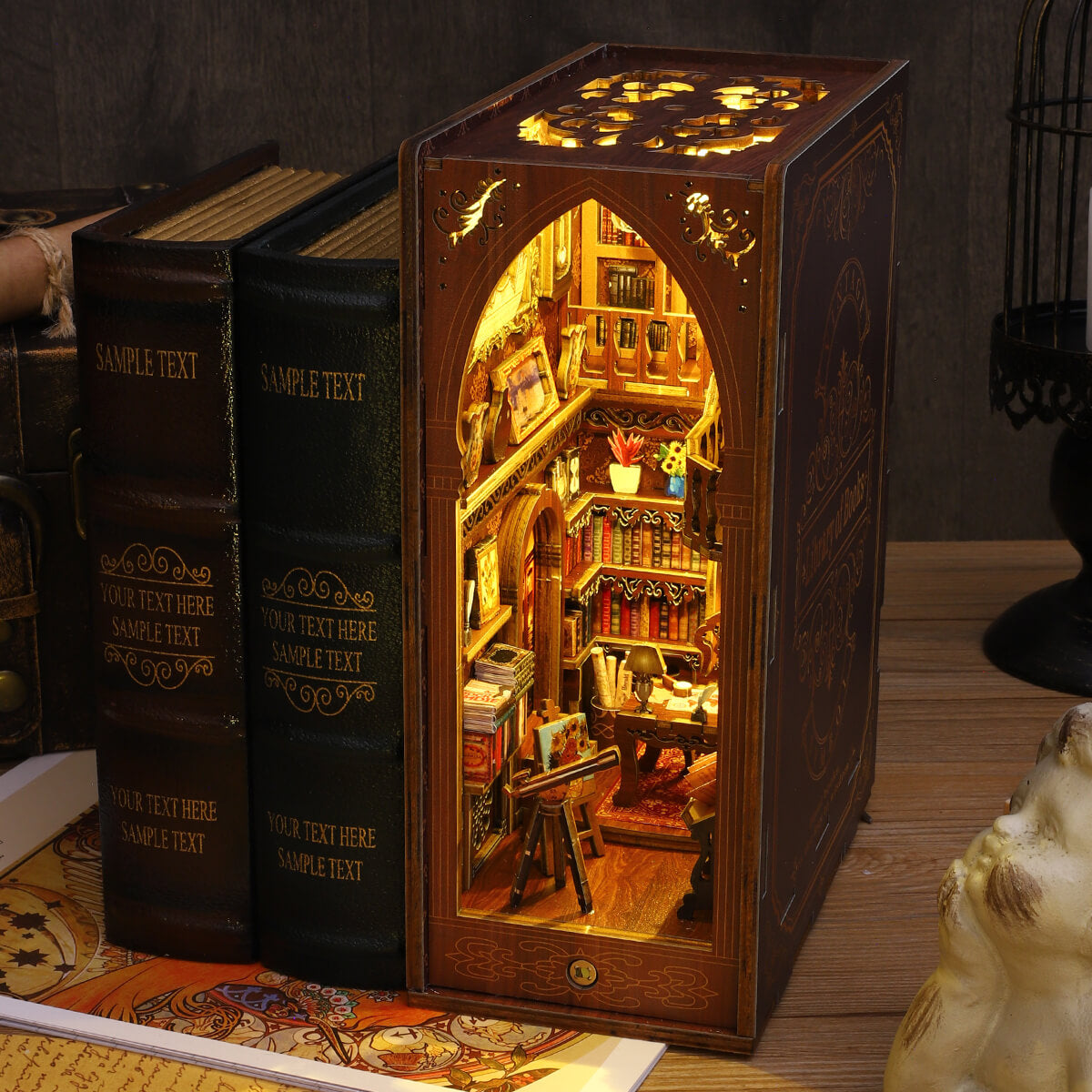 Library of Books - Book Nook Kit