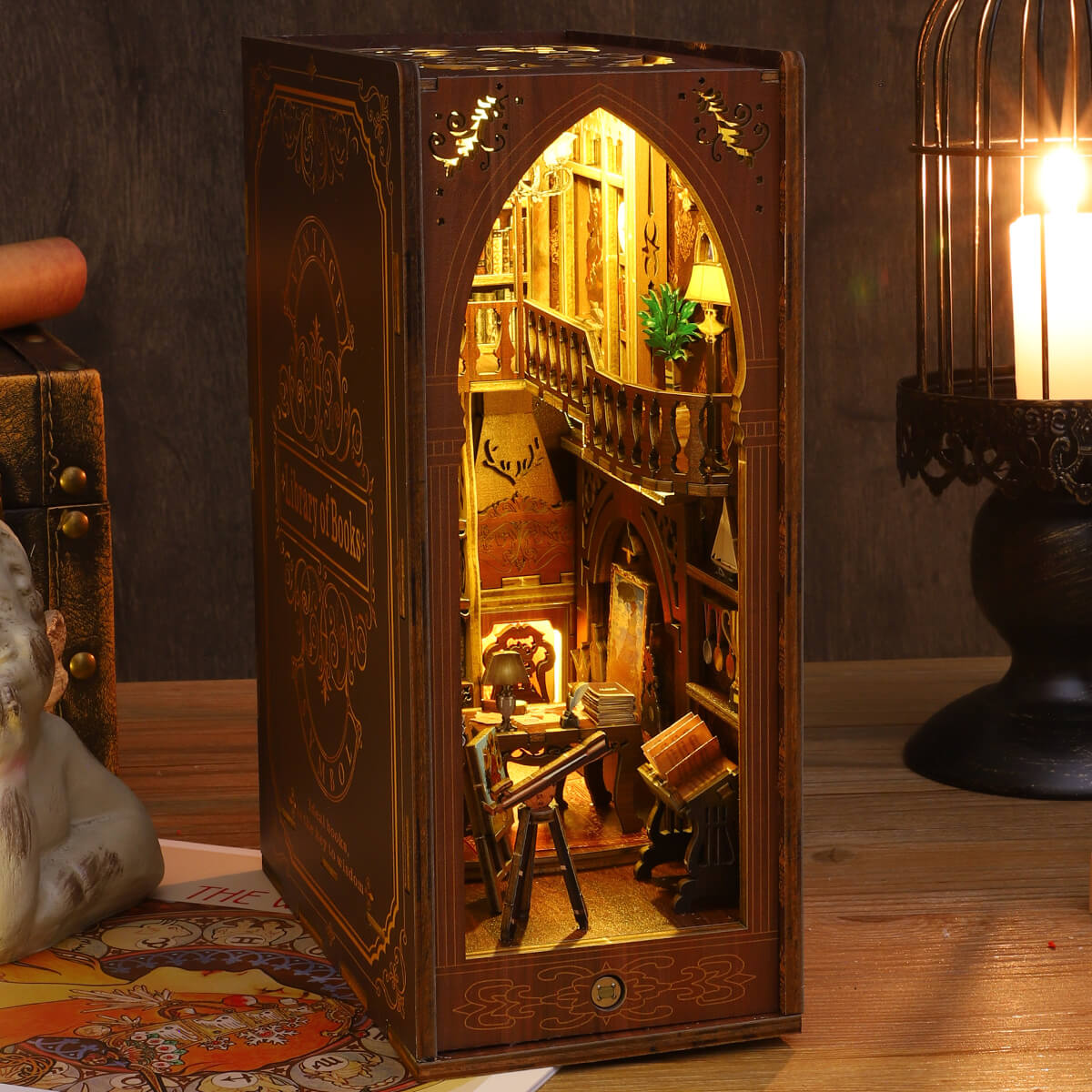 Library of Books - Book Nook Kit