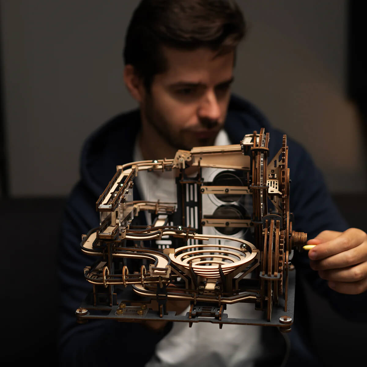 Night City Marble Run