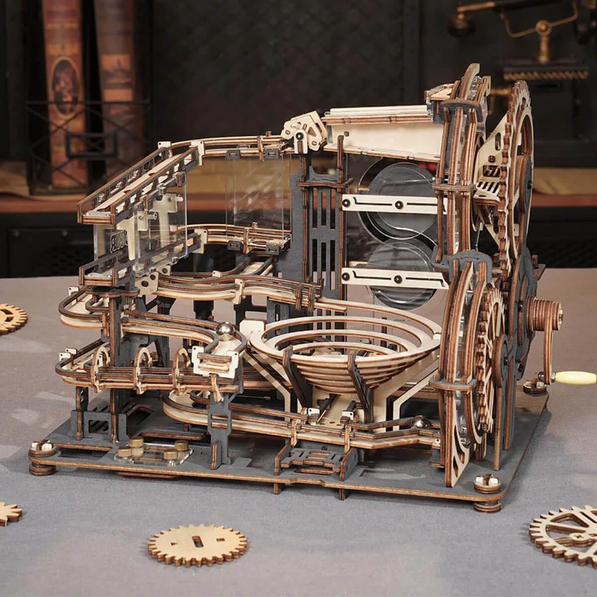 Night City Marble Run