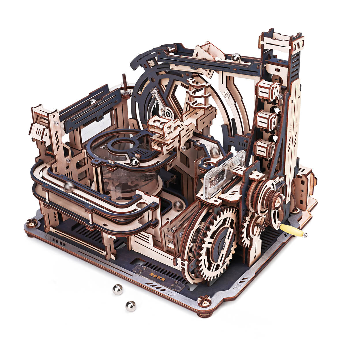 Night City Marble Run